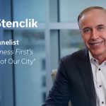 Scott Stenclik headshot with the text Featured Panelist Buffalo Business First's The Future of Our City